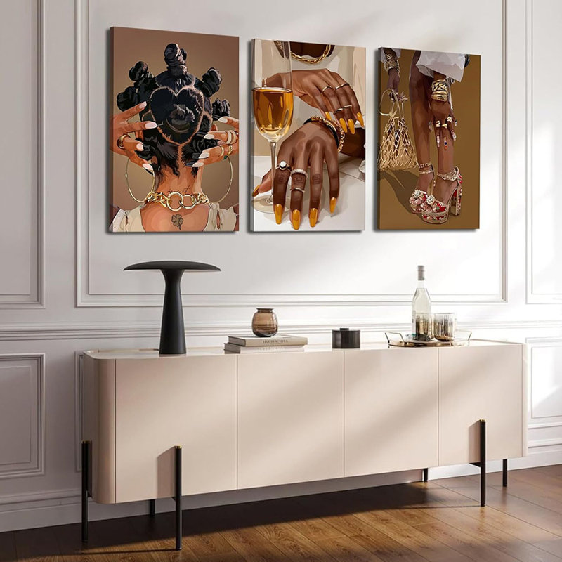 3 Piece Wrapped Canvas Print