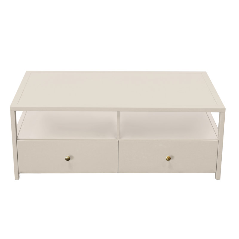 Gracie Coffee Table, Coconut Milk