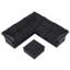 Canapé modulaire rembourré en velours côtelé avec repose-pieds Fairford-48158310