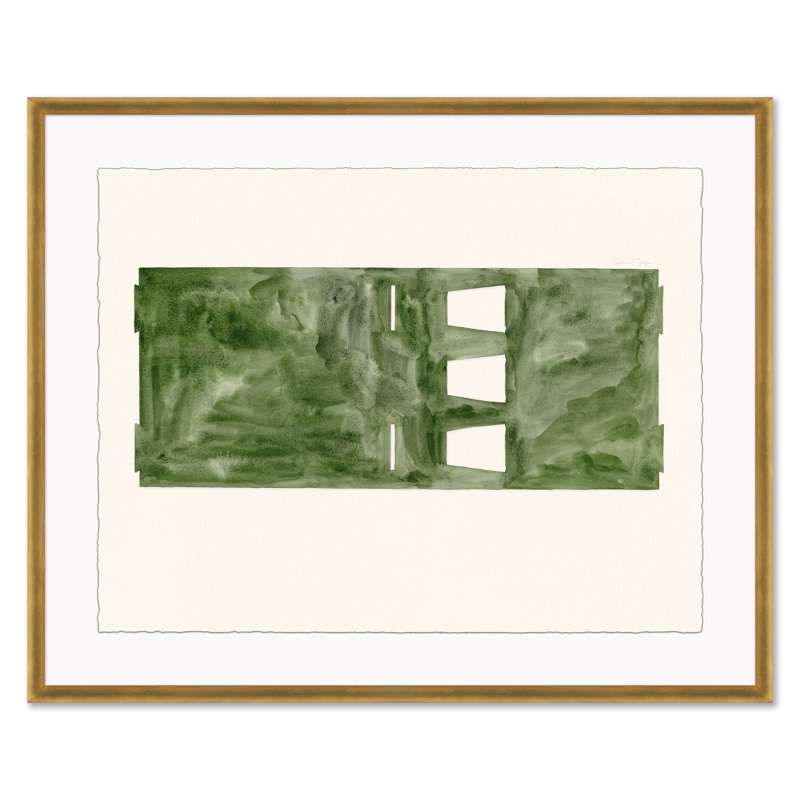" Green Form II " by Leslie Snipes