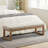 Audeliz 53" Wide Boucle Upholstered Bench-837733224