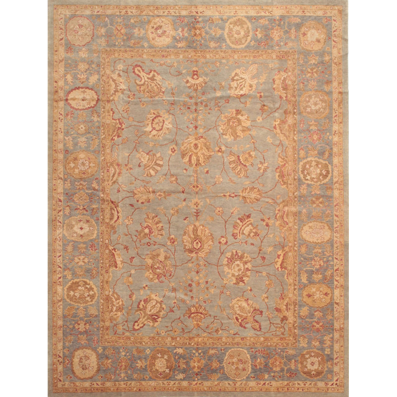 Tapis oriental brun / gris Flatley, Rectangle 5 pi x 7 pi