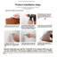 Tablettes murales, tablettes de rangement murales et supports de rangement pour ranger des articles-525069851
