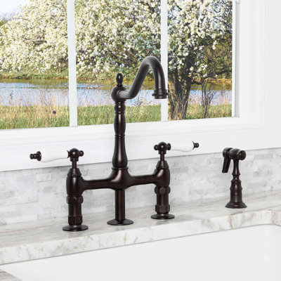 Chevington Kitchen Faucet with Side Spray