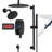 Rainfall Symphony 12inch Dual Showerhead Temperature Display Shower System with 2 in 1 Slider Bar Shower Handheld-106263951