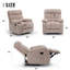 Fauteuil inclinable manuel standard de 36 po de largeur, moderne et moelleux-1859468603