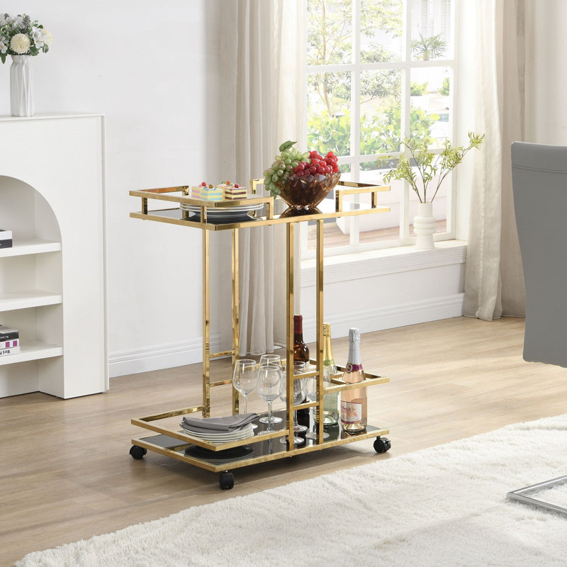 Steel Bar Cart
