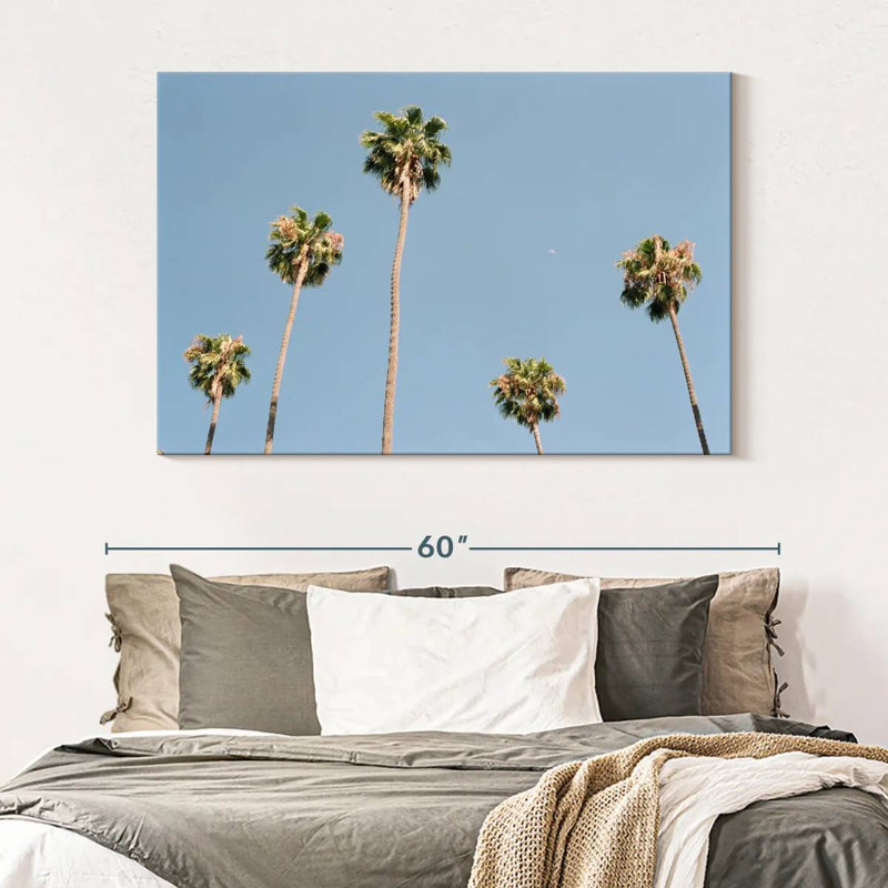 Harnek Towering Palm Trees, 34" H x 51" W