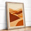 Desert Undulations Minimalist - Framed Print-280085931-280085932