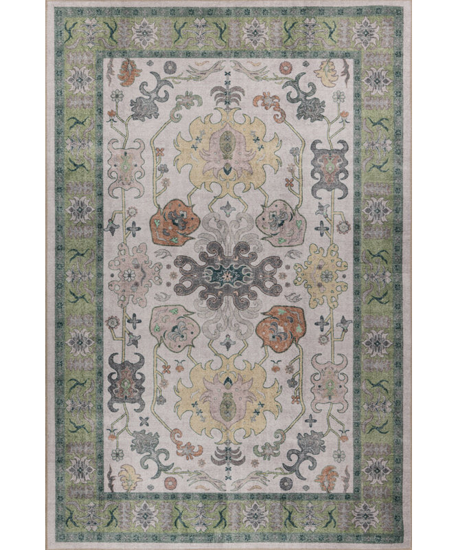 Tapis Caretta, Rectangle 4 pi 7 po x 6 pi 3 po