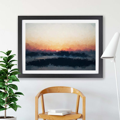 Sunrise in Greece - Framed Print