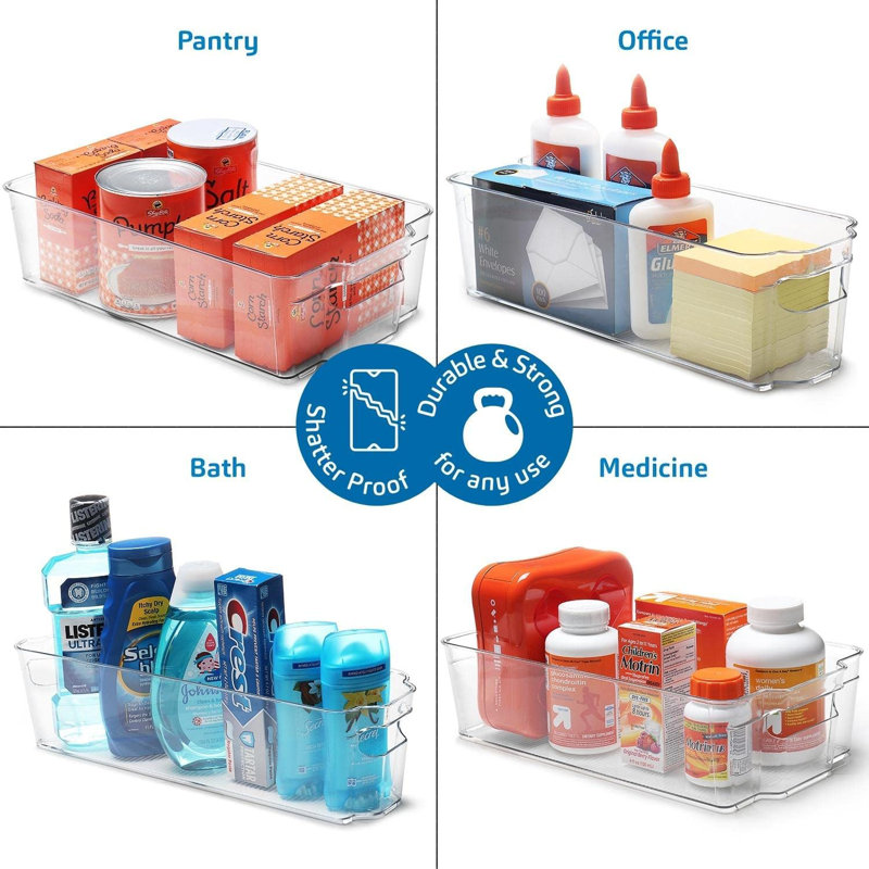 Nykeba Fridge Bin Acrylic Food Storage Container