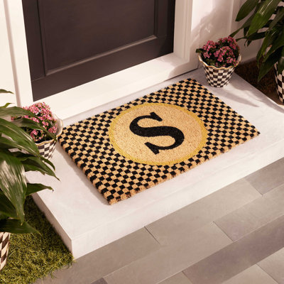 Monogrammed Entrance Mat
