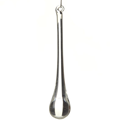 8cm Glass Hanging Figurine Ornament