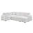 Ratasha 121" W Velvet Sleeper Sectional with Storage and USB Ports-43514962