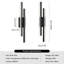 2-Light 48Cm Black 3000K Flush Mounted Sconce