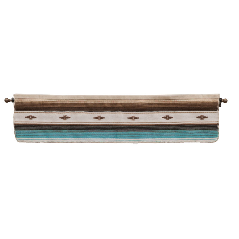 Wooded River Zarape - Valance - 60x14