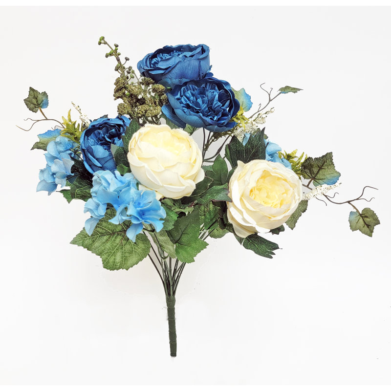 Arrangement, Blue/Cream