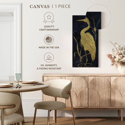 Aigrette sur indigo II