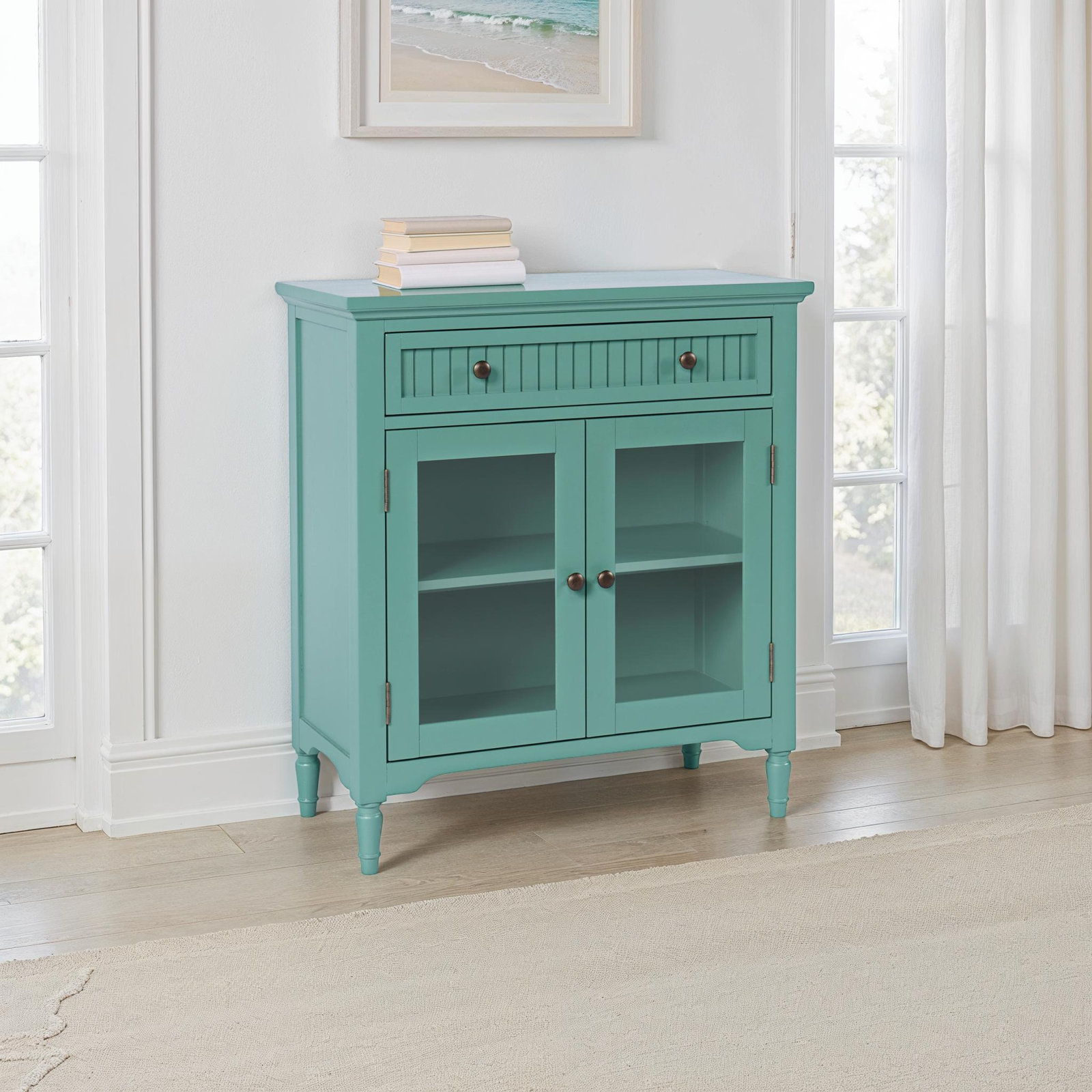 Pearce Accent Cabinet, Green