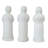 S/3 3.5X3x9.8" Standing Monks
