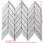 Calacatta 12" x 9" Marble Mosaic Tile