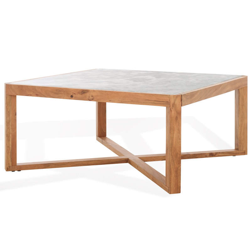 Ditmar Marble Top Coffee Table, Natural