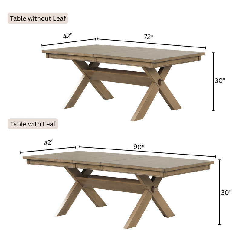 Table de salle à manger extensible Raven
