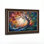 Natural Wood Framed,Canvas Wall Art for Living Room, Bedroom, Office or Entryway – Decorative Wall Decor with Colourful Tree