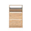 Armoire de rangement à chaussures verticale empilable 24 paires 