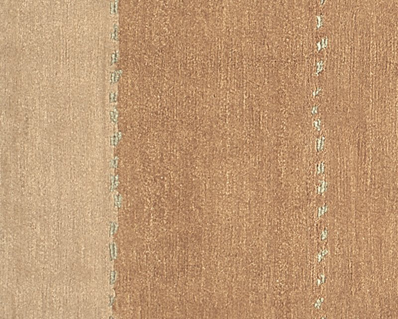 Tapeats Wool Striped Area Rug in Beige/Neutral, Rectangle 6' x 9'