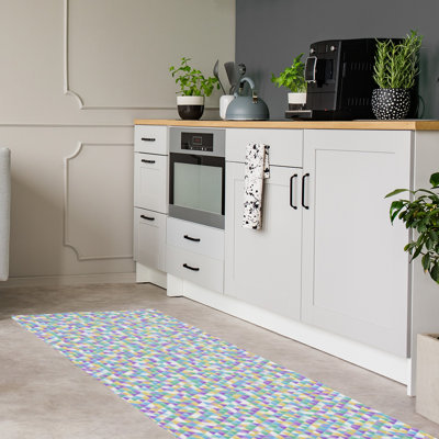 Chenille Geometric Indoor Rug
