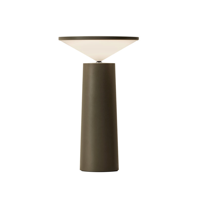 Cocktail M/21/R LED Dimmable Table Lamp - 3 Step Dimming, Olive Gray