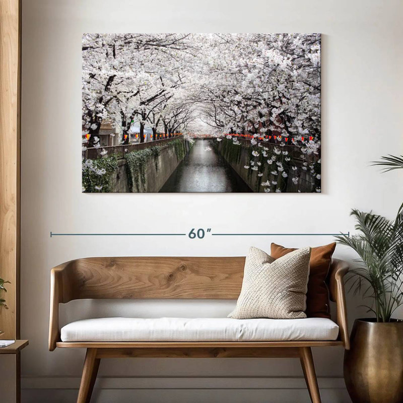 Harnek Sakura Passage, 32" H x 48" W
