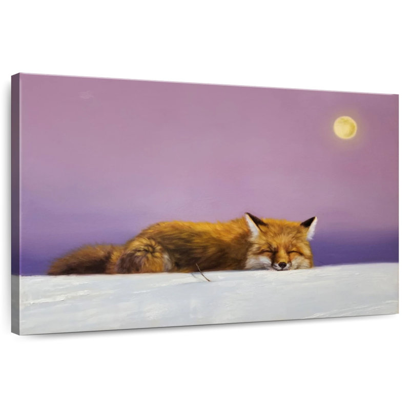 Brampt Dreamweaver Fox, 8" H x 12" W