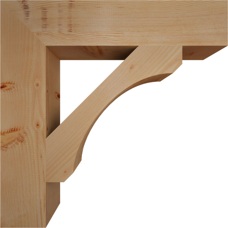 Support en bois rustique Legacy Block, Sapin de Douglas, Lisse, H 30 po x l 5,5 po x P 30 po