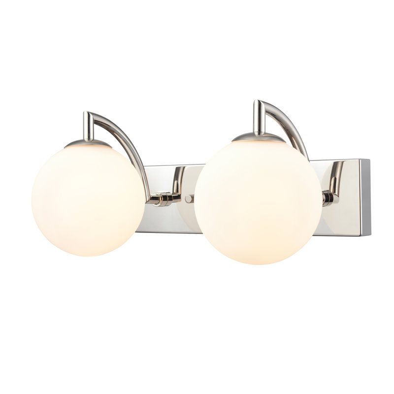Alberico Wall Bracket, Polish Nickel