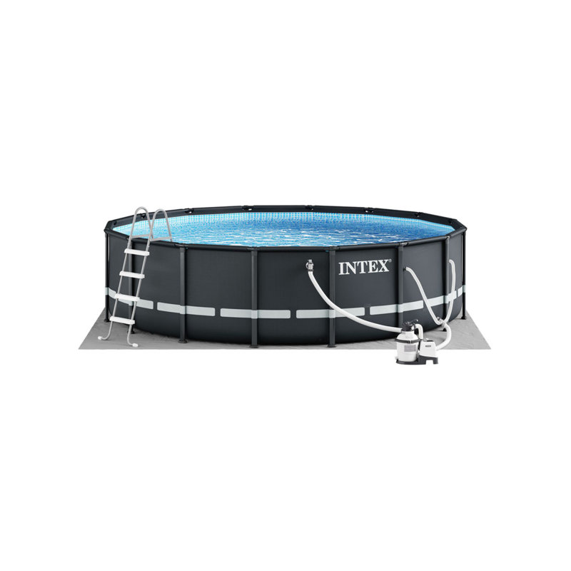 Piscine en vinyle Intex, L 264 po x H 52 po