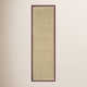 Auckland Striped Sisal Beige/Purple Area Rug