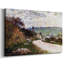 «The Road at Vetheuil», 1878, toile tendue avec châssis-2092172583