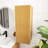 30" H Wall-Mounted Floating Bathroom Vanity Side Cabinet With A Door And A Shelf-1077775596