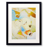 345 Floating In Space Print by Anne B. Schwartz