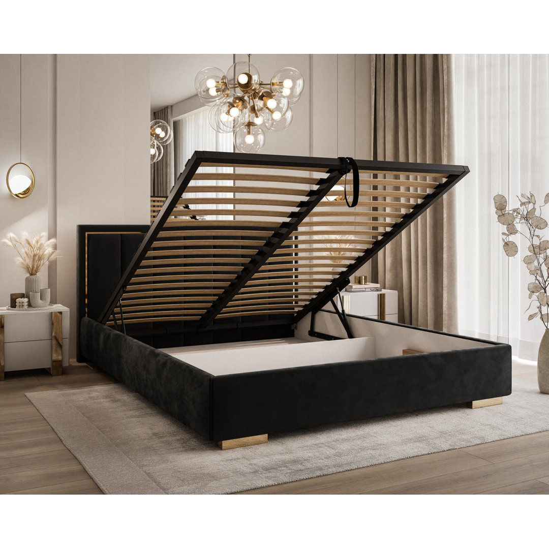 Ottoman Storage Bed AURELIA