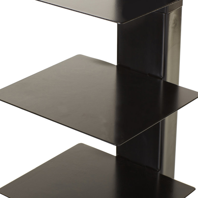 St Catherine Bookcase, Black, (11 Shelves) 65.25" H x 15.75" W x 16" D