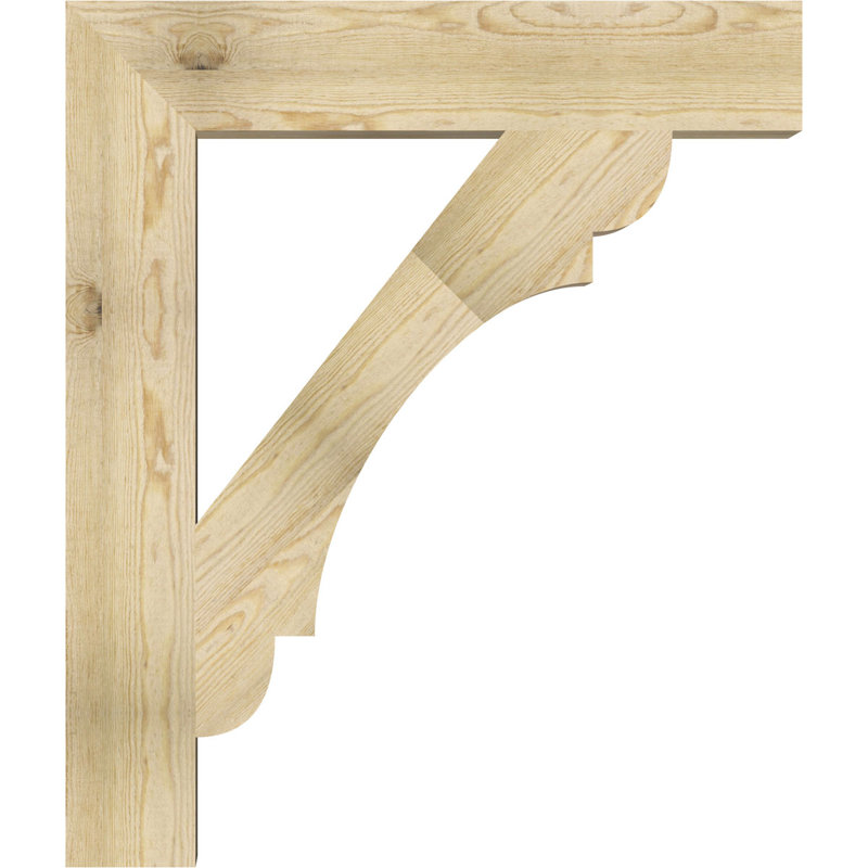 Support de scie brute brute l 6 po x P 34 po x H 40 po, sapin Douglas, Sapin de Douglas, H 40 po x l 6 po x P 34 po