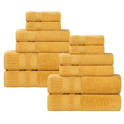 Zero-Twist Cotton Towel Set