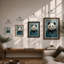 Contemplative Panda Modern - Print-65579071-65579070