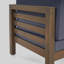 Canapé modulaire d'extérieur 30,25 po avec coussins-1188782844
