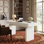 Bureau de direction 63 po avec tiroirs, bureau de luxe Moern