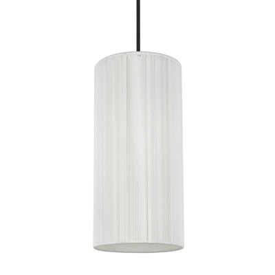 Luminaire suspendu cylindrique 1 lumière Kaylien